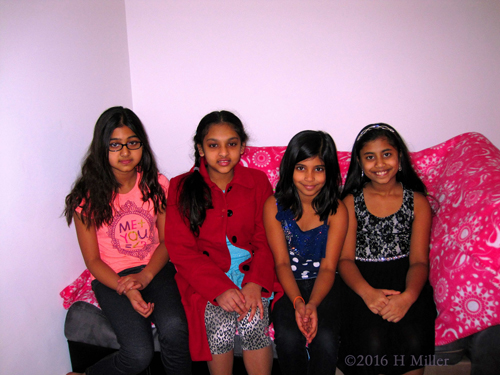 Sanjana And Friends Group Pic