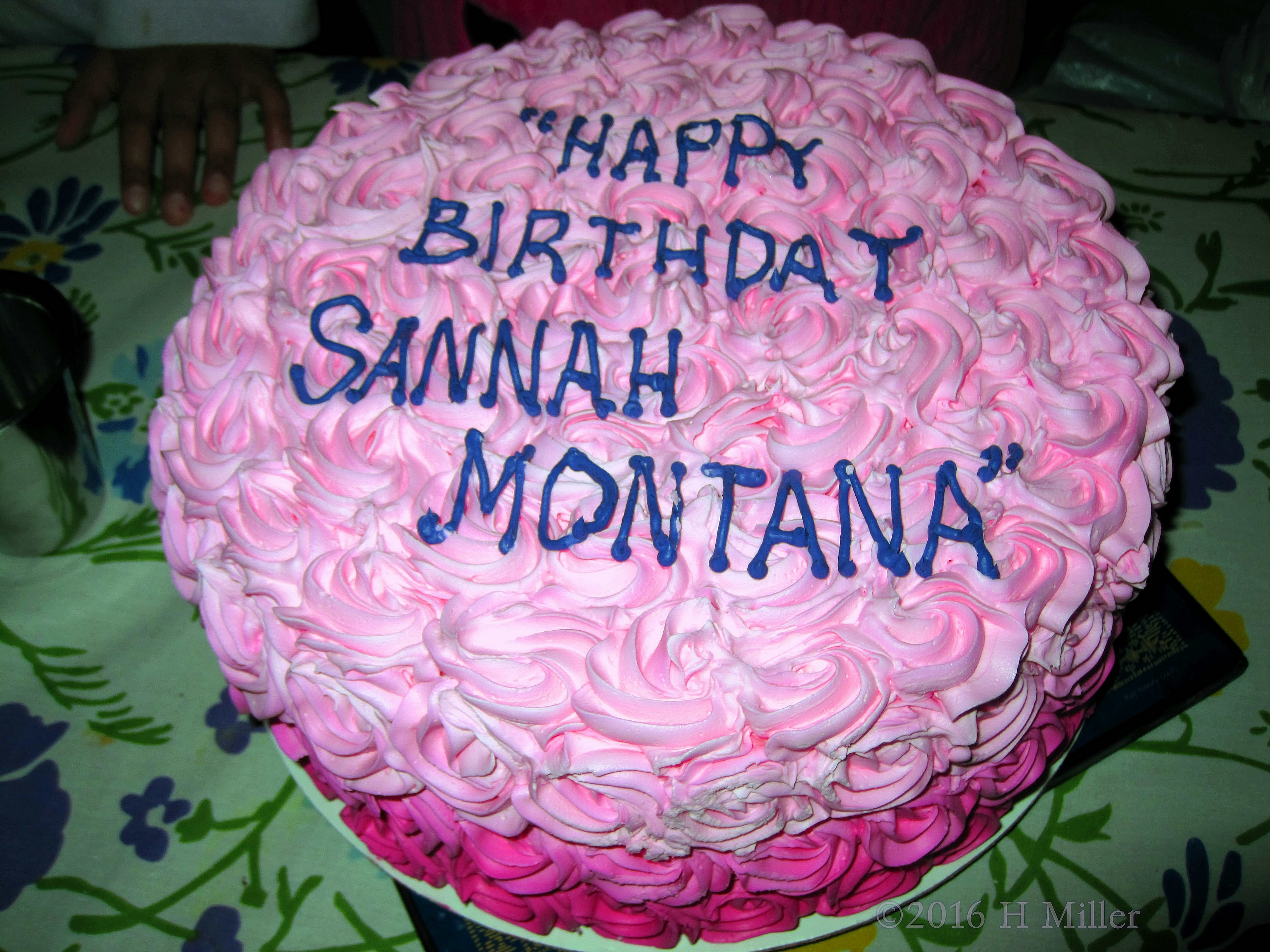 Happy Spa Birthday Sannah Montana! Happy Spa Birthday Sannah Montana!