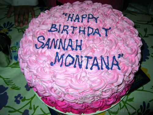 Happy Spa Birthday Sannah Montana