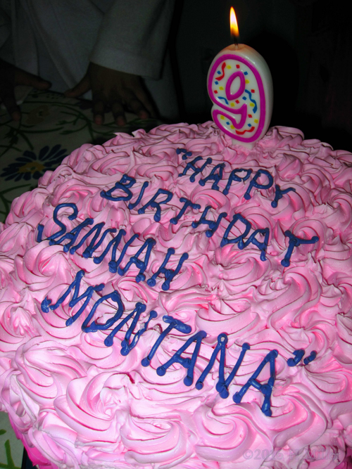 Spa Birthday Party Cake!