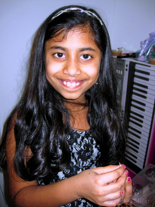 The Birthday Girl Does Her Spa Craft. The Birthday Girl Does Her Spa Craft.