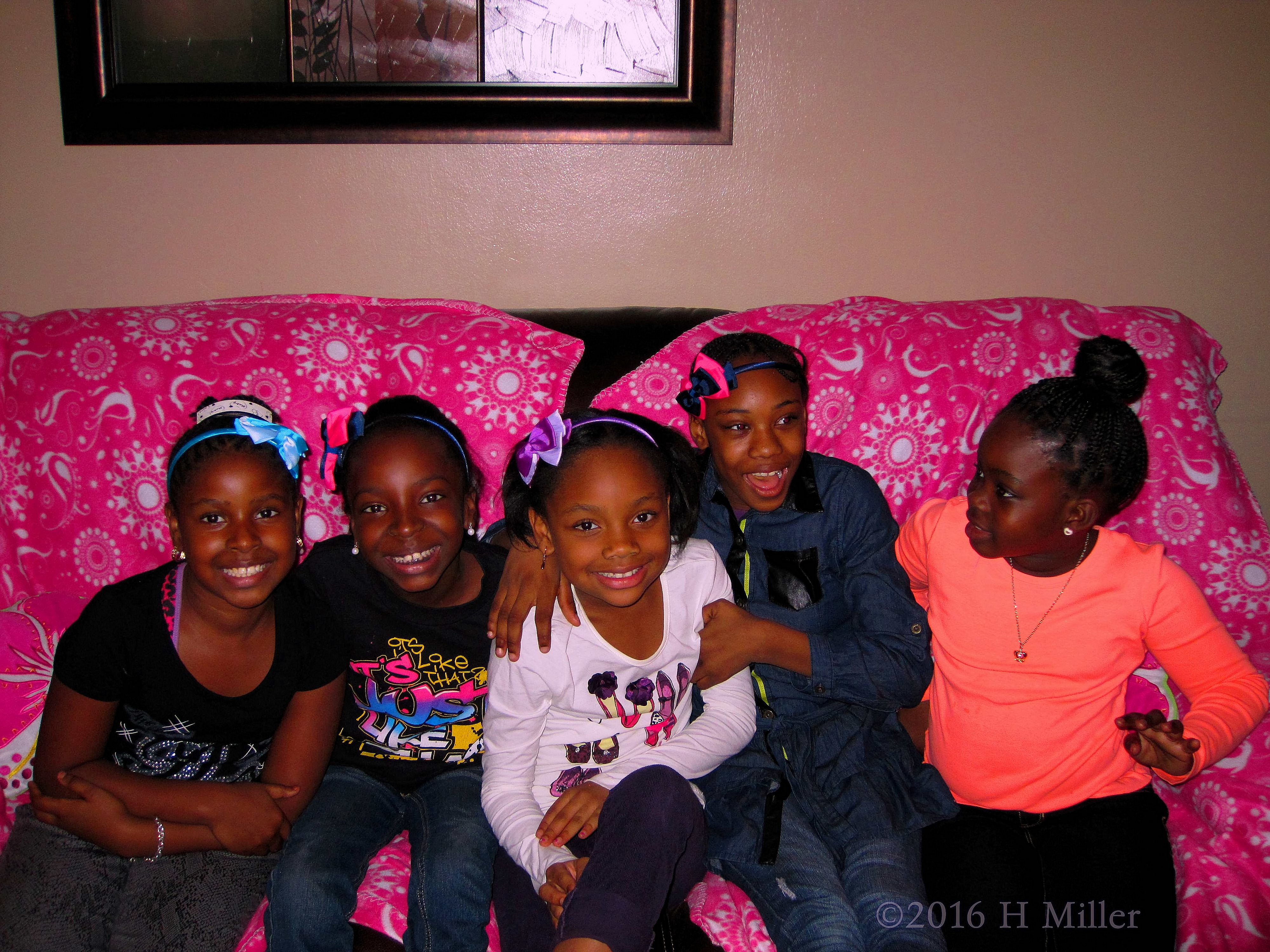 Everyone's Smiling And Happy For The Spa Party! Everyone's Smiling And Happy For The Spa Party!