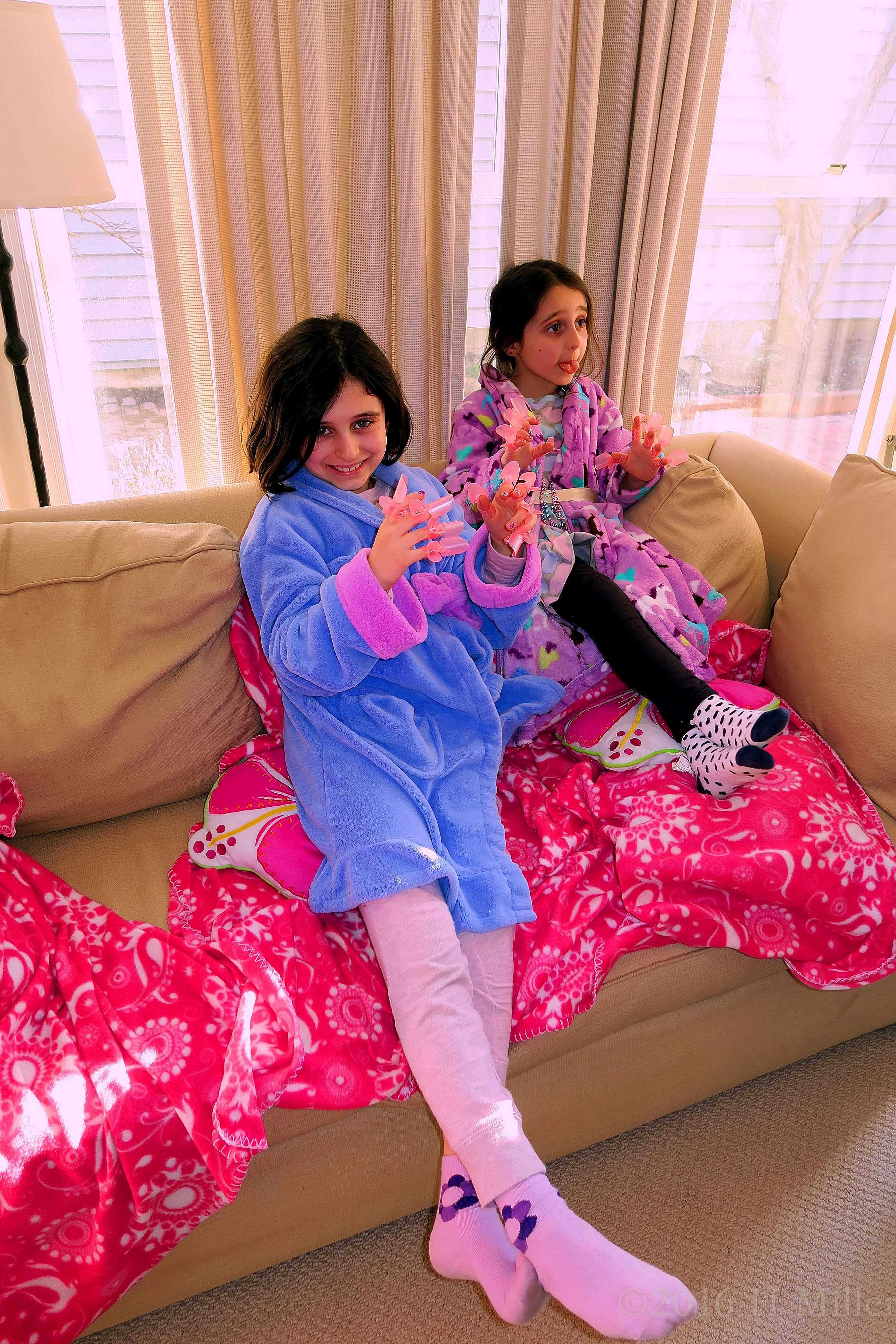 Careful Not To Get The Kids Manicure Smudged! Careful Not To Get The Kids Manicure Smudged!