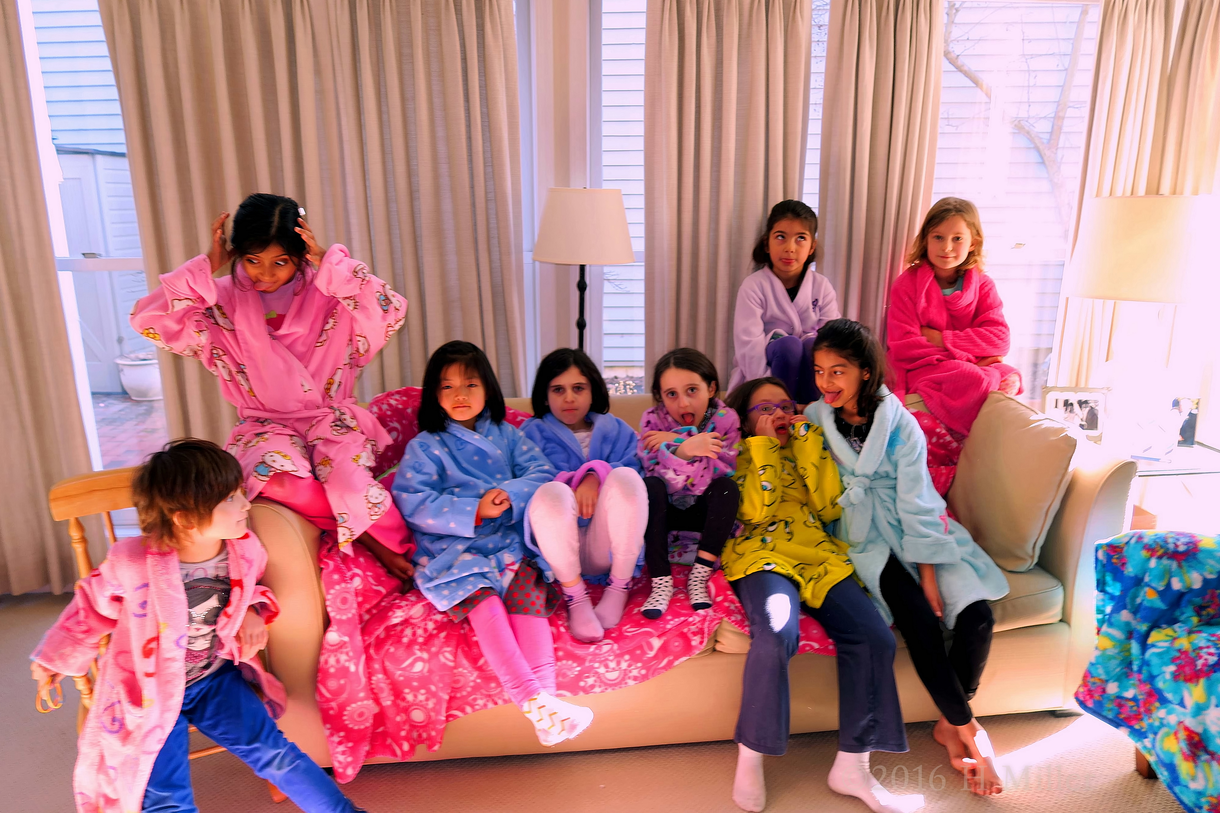 Silly Faces! Girls Spa Group Photo. Silly Faces! Girls Spa Group Photo.