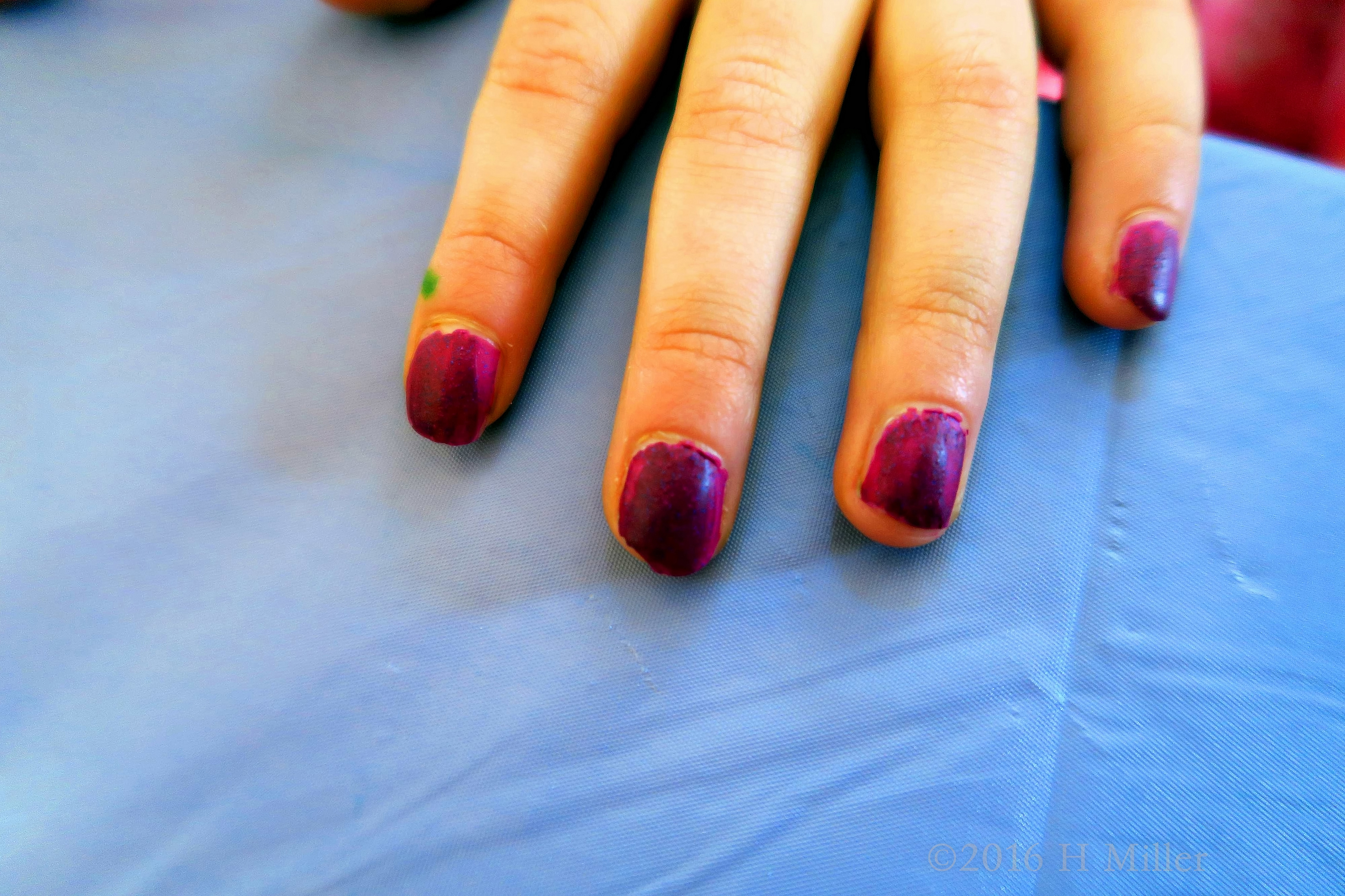 Such A Deep And Gorgeous Color For The Kids Mani! Such A Deep And Gorgeous Color For The Kids Mani!