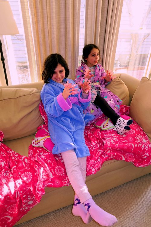 Careful Not To Get The Kids Manicure Smudged! Careful Not To Get The Kids Manicure Smudged!