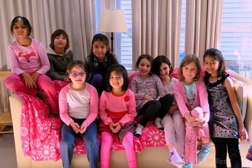 Group Photo Before The Kids Spa Party Group Photo Before The Kids Spa Party