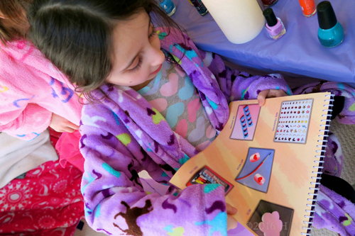 Picking Her Favorite Kids Nail Design From The Book! Picking Her Favorite Kids Nail Design From The Book!