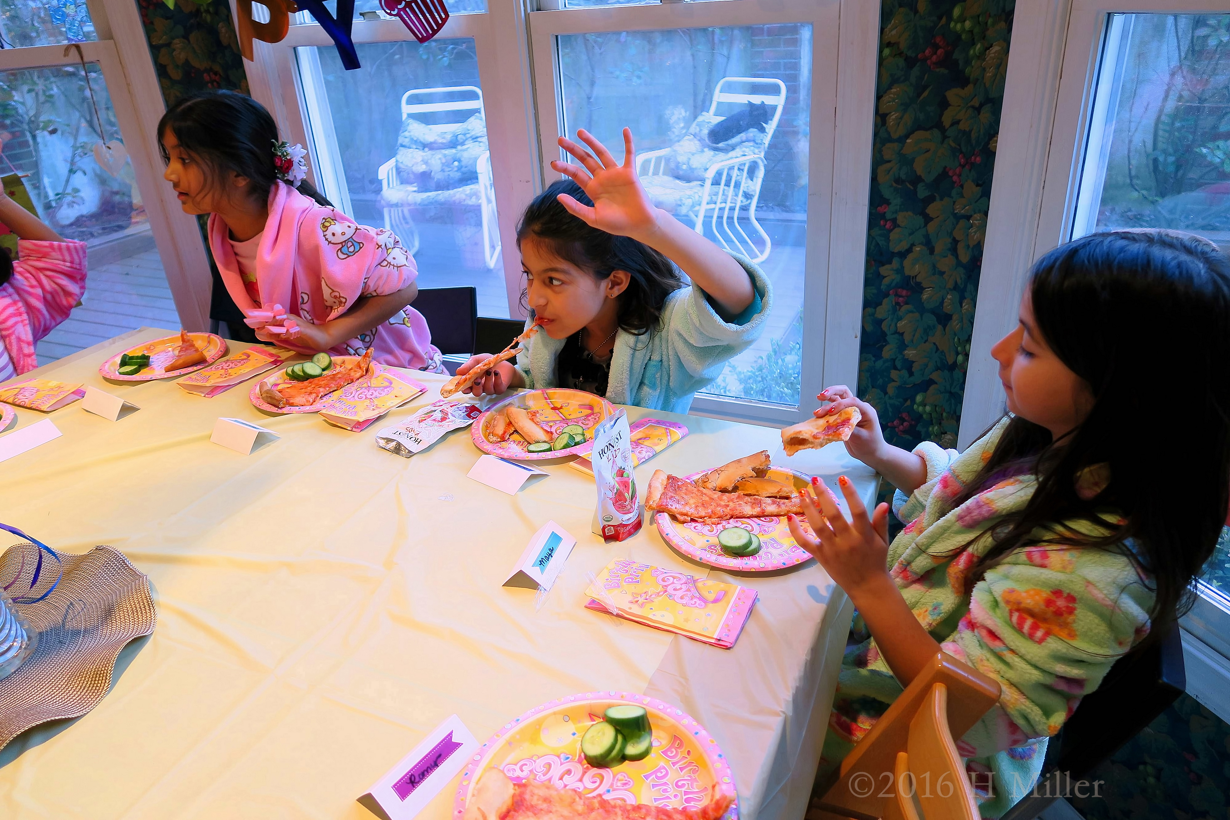 She Would Like More Pizza, Please! She Would Like More Pizza, Please!