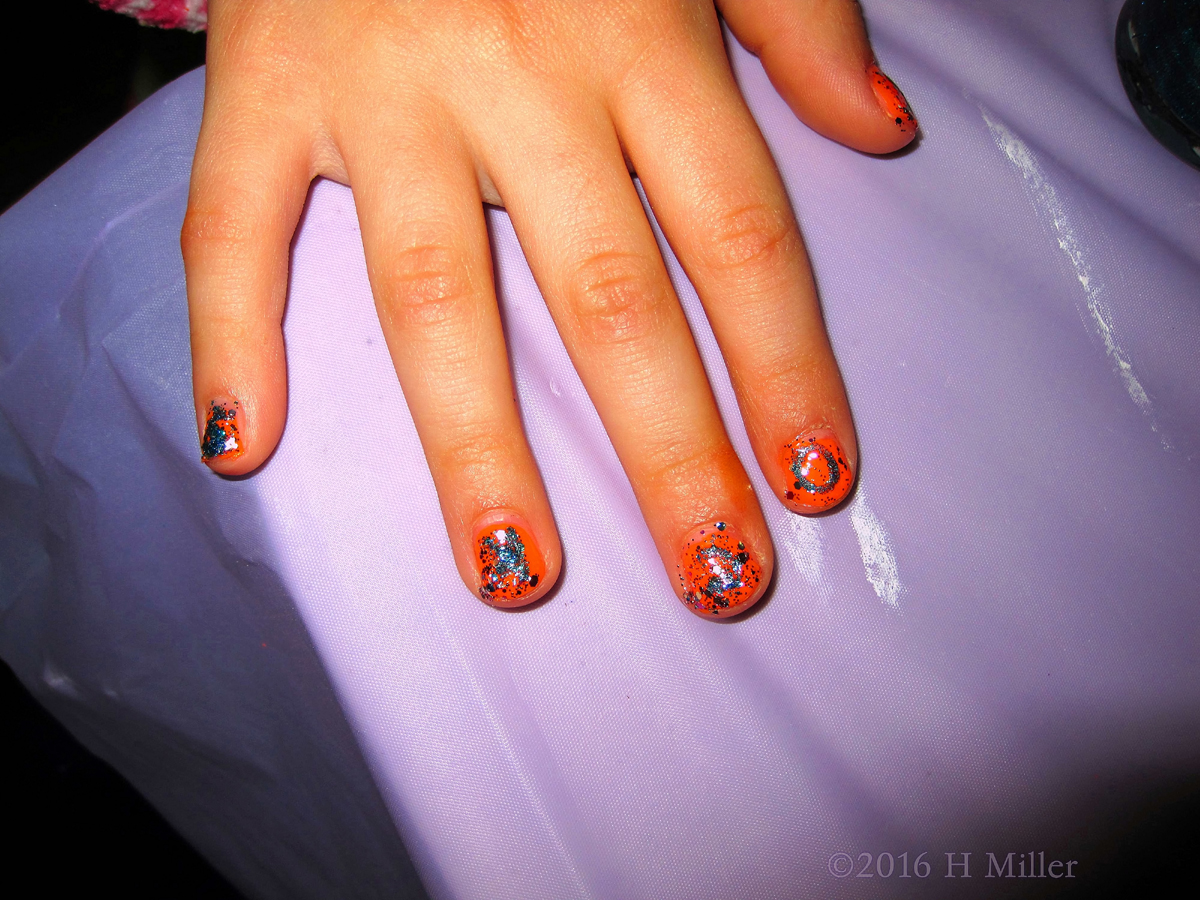 Cool Orange Mini Manicure 1200px~75~.jpg She Loves Her Home Kids Spa Manicure! 