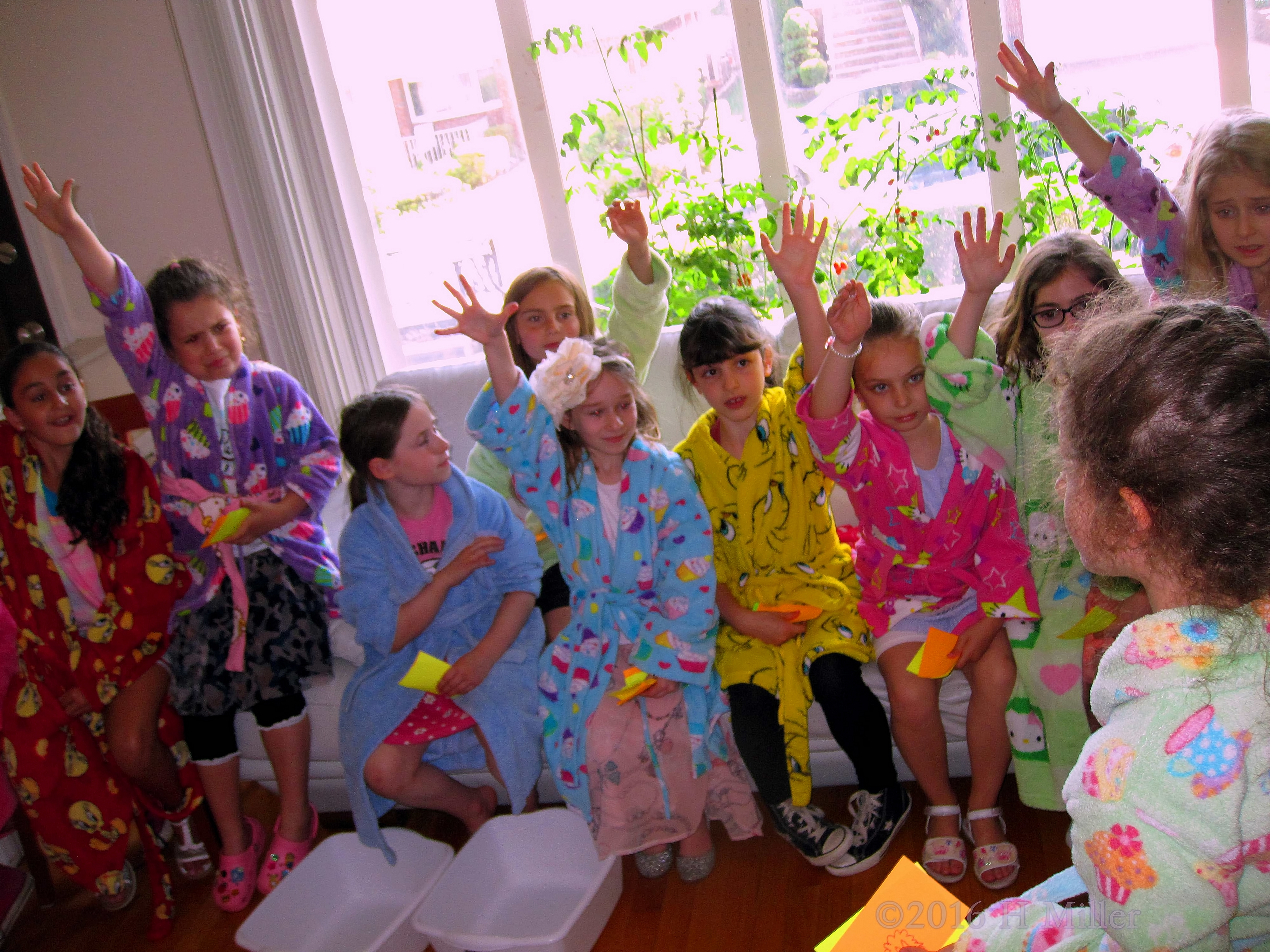 They're Super Excited To Start The Spa Party! They're Super Excited To Start The Spa Party!