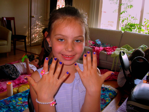 A Very Pretty Manicure For A Very Happy Girl! A Very Pretty Manicure For A Very Happy Girl!