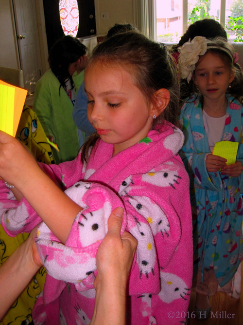 Getting Some Help With The Spa Robe Getting Some Help With The Spa Robe