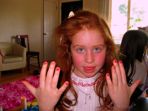 Pretty Pink Mini Manicure