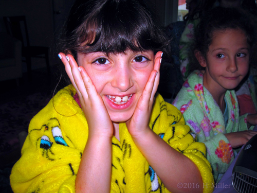 She LOVES Her Kids Manicure! She LOVES Her Kids Manicure!