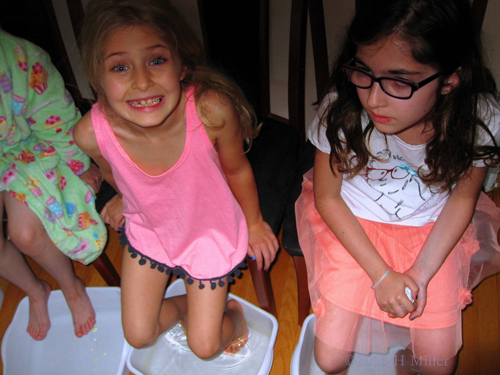 She LOVES The Home Girls Spa Pedicures! She LOVES The Home Girls Spa Pedicures!