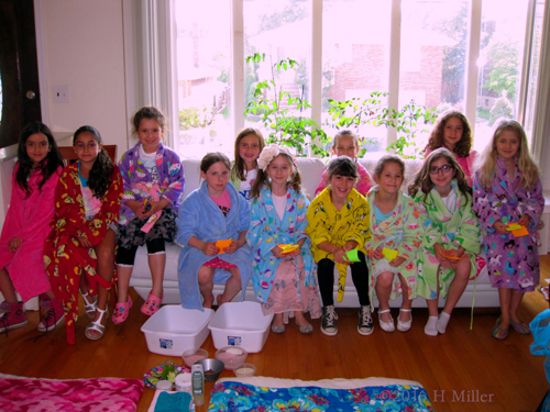 The Girls In Their Spa Robes The Girls In Their Spa Robes