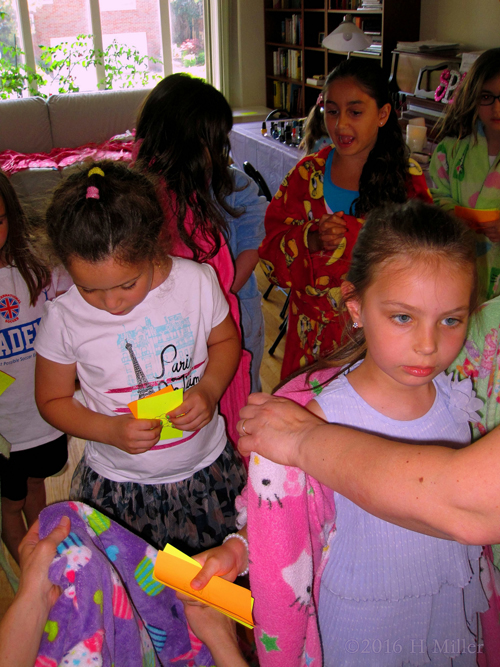 They're Ready For The Spa Party For Kids! They're Ready For The Spa Party For Kids!