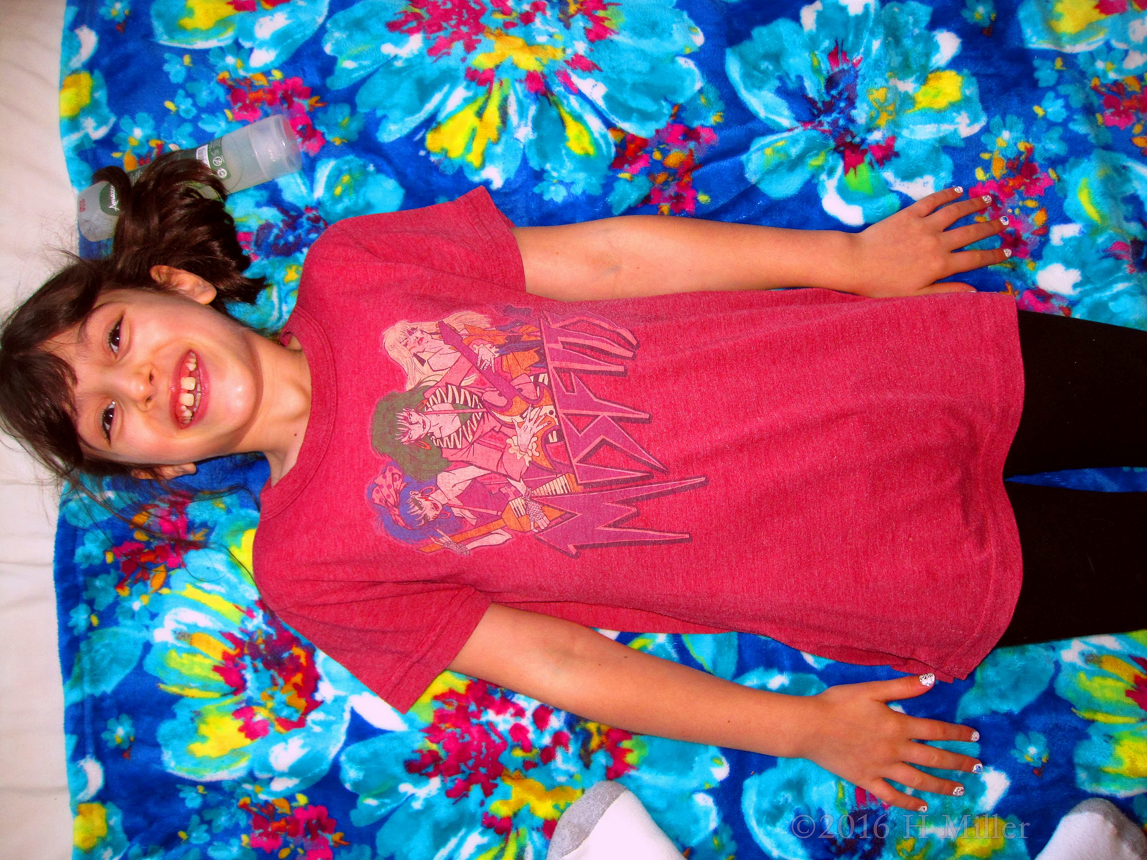 Smiling BIG Before Her Kids Facial! Smiling BIG Before Her Kids Facial!