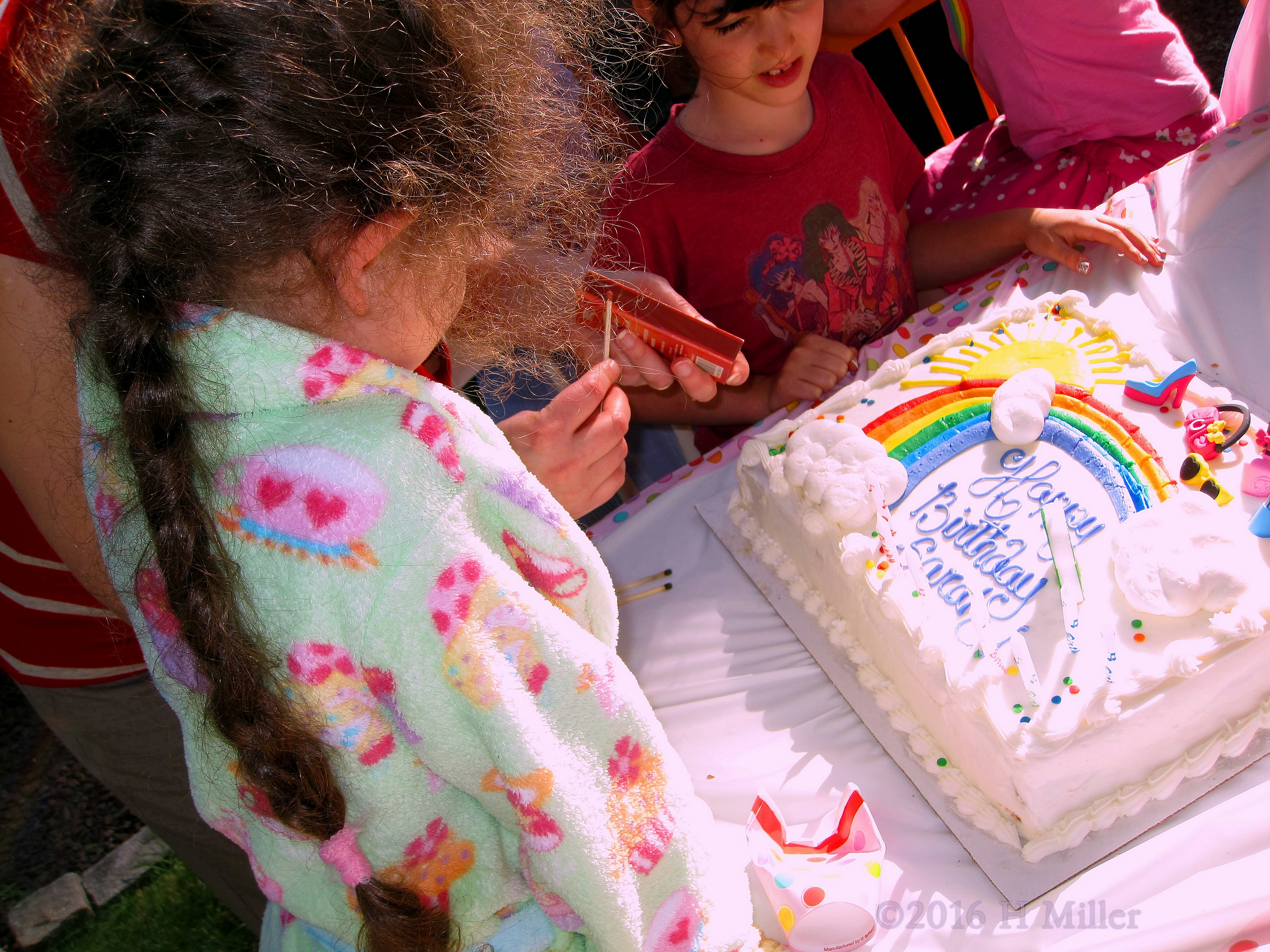 The Birthday Girl Is Excited For Cake The Birthday Girl Is Excited For Cake