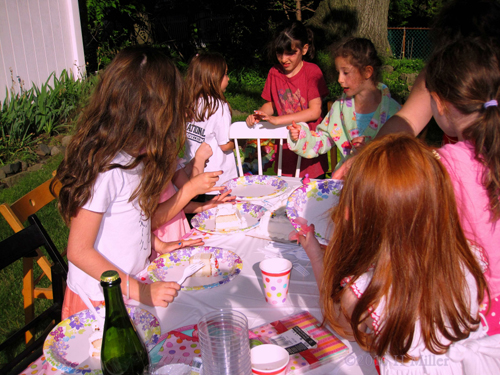Chatting During Dessert Chatting During Dessert