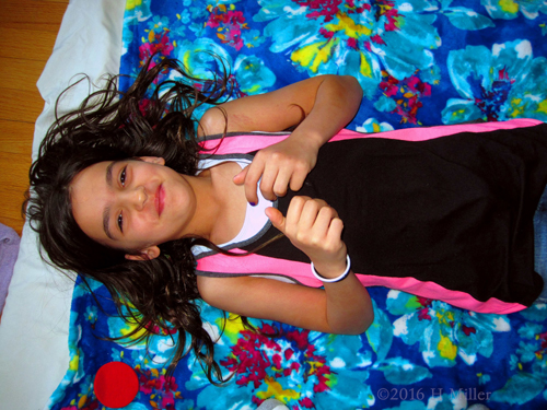 Ready For Her Kids Facial! Ready For Her Kids Facial!