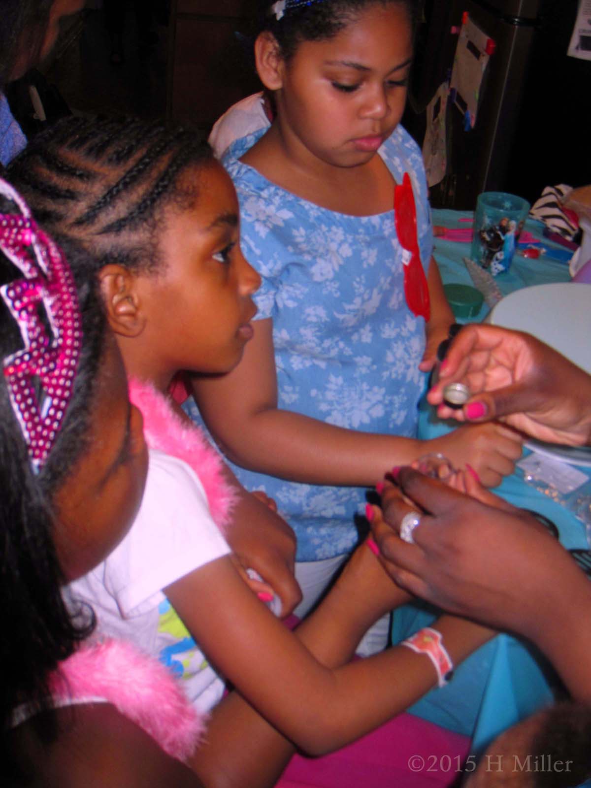 Creating The Kids Birthday Crafts At The Craft Table 