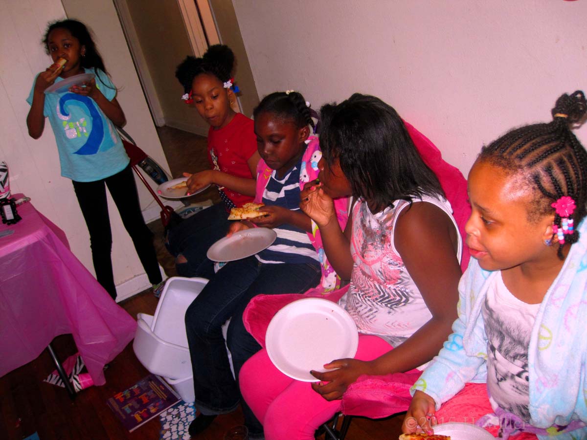 Everybody Enjoys A Slice Of Pizza Especially At Kids Spa Parties 