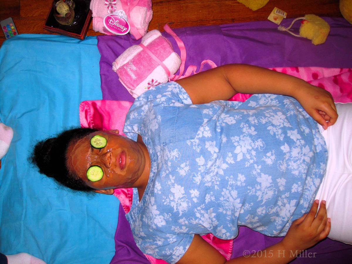Now It Is Time To Relax Again For Another Kids Facial 
