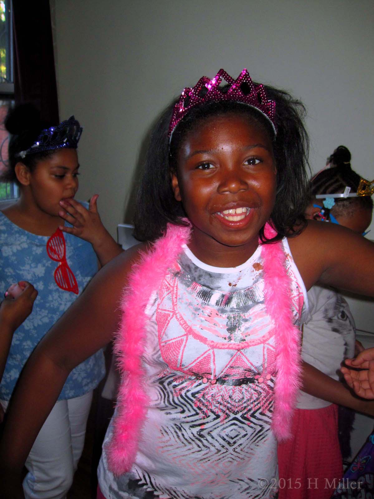 Satiah Smiling Her Birthday Party Was Super Fun! 