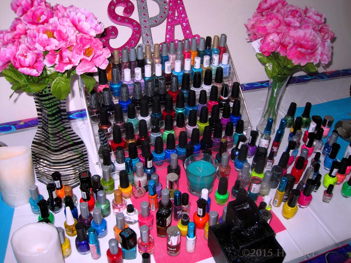 So Many Colors For The Kids Manicure!