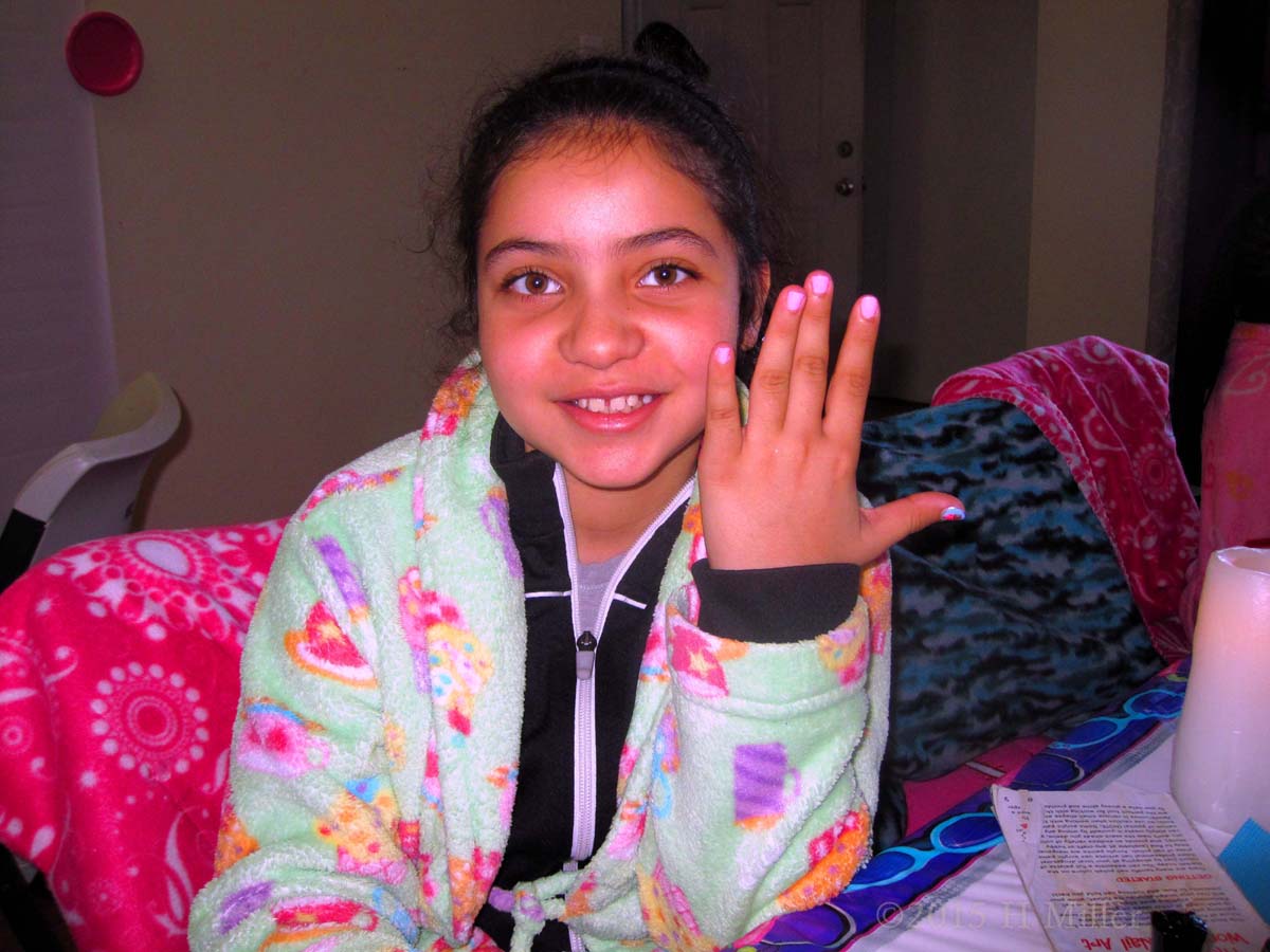 This Is The Girl Who The Cupcake Nails Belong To 