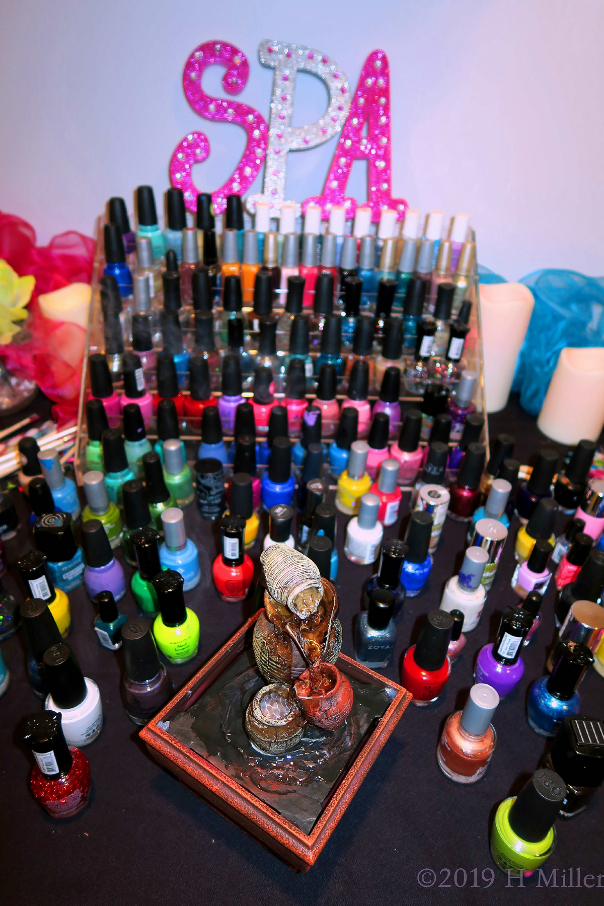 So Many Colorful Nail Polishes Are Ready For The Kids Birthday Party