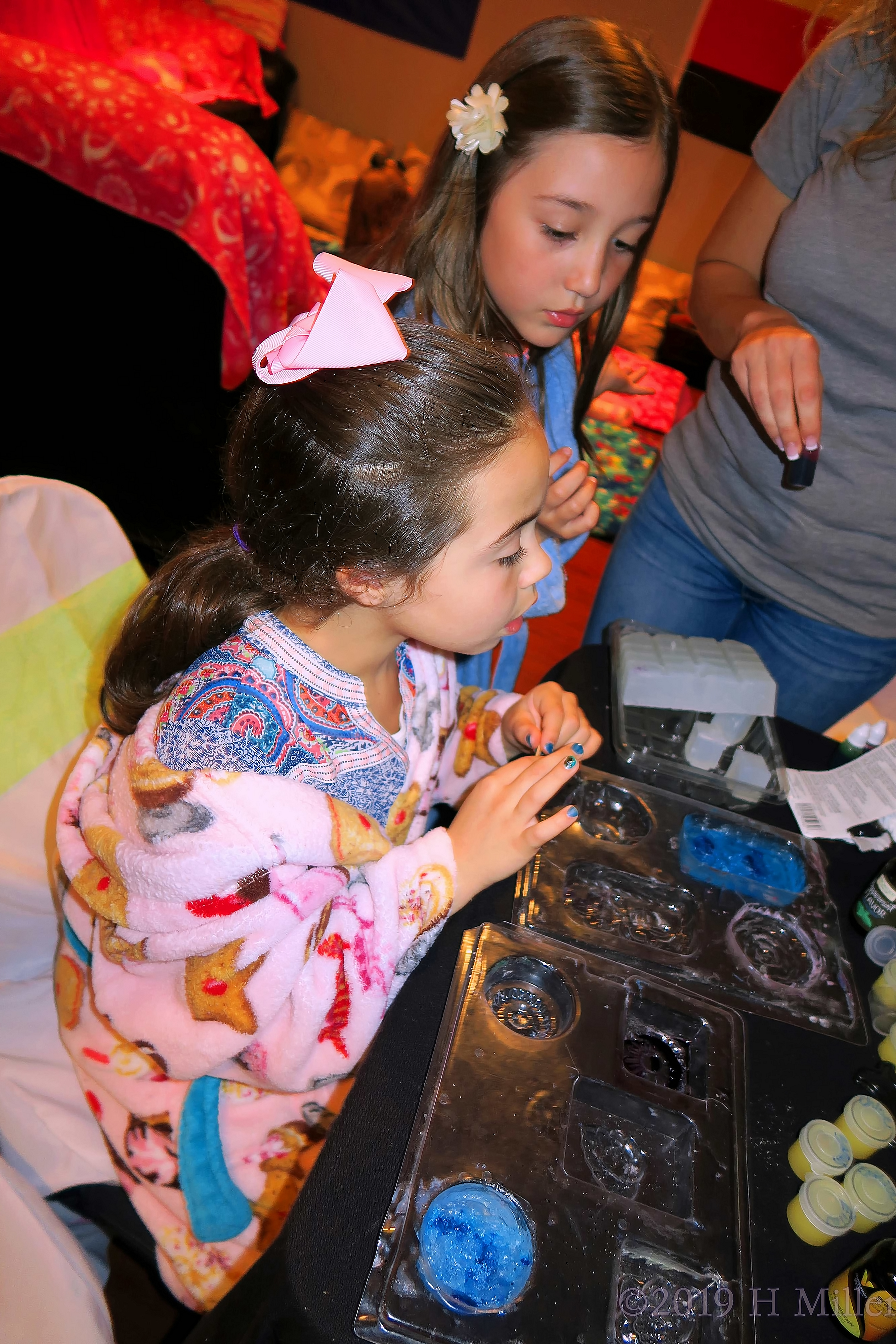 Girls Are At The Kids Craft Table Girls Are At The Kids Craft Table