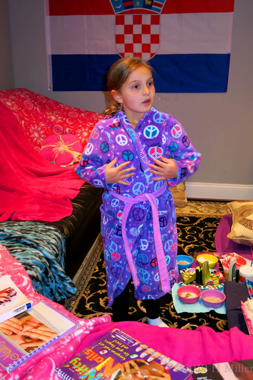 How Is My Purple Spa Robe Looking How Is My Purple Spa Robe Looking