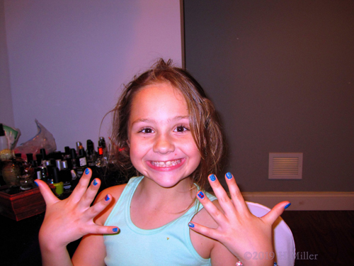 Look At My New Kids Manicure! Look At My New Kids Manicure!