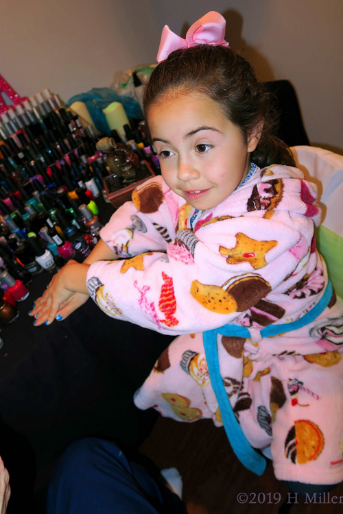 She Is Done With Her Beautiful Kids Manicure! She Is Done With Her Beautiful Kids Manicure!