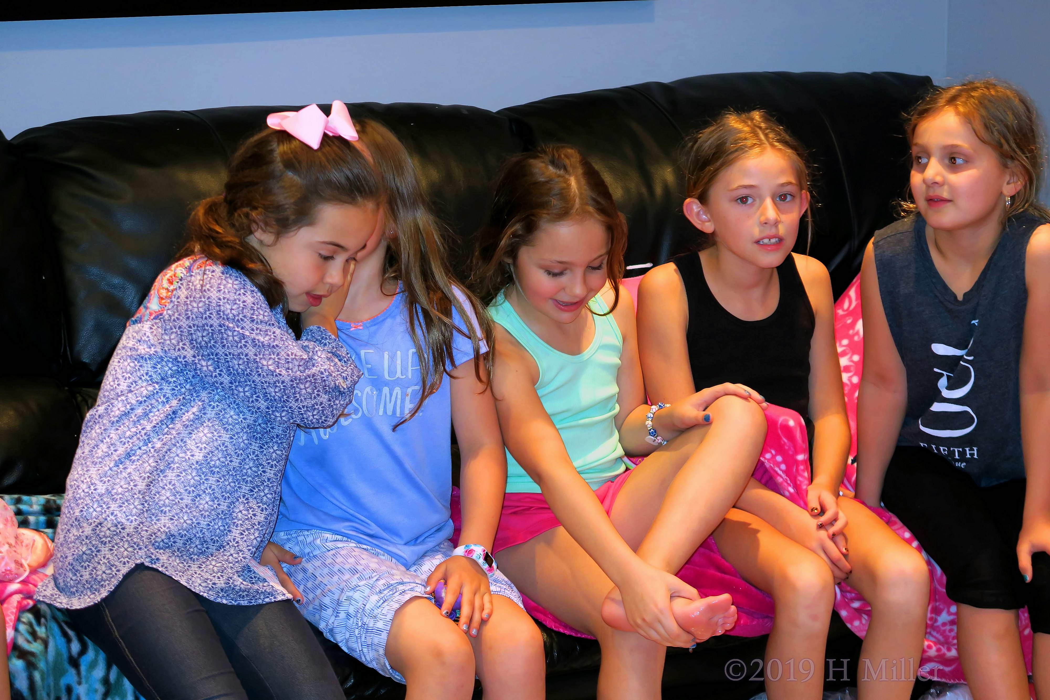 Look How Soft Our Feet Have Become After The Pedicures For Kids. Look How Soft Our Feet Have Become After The Pedicures For Kids.