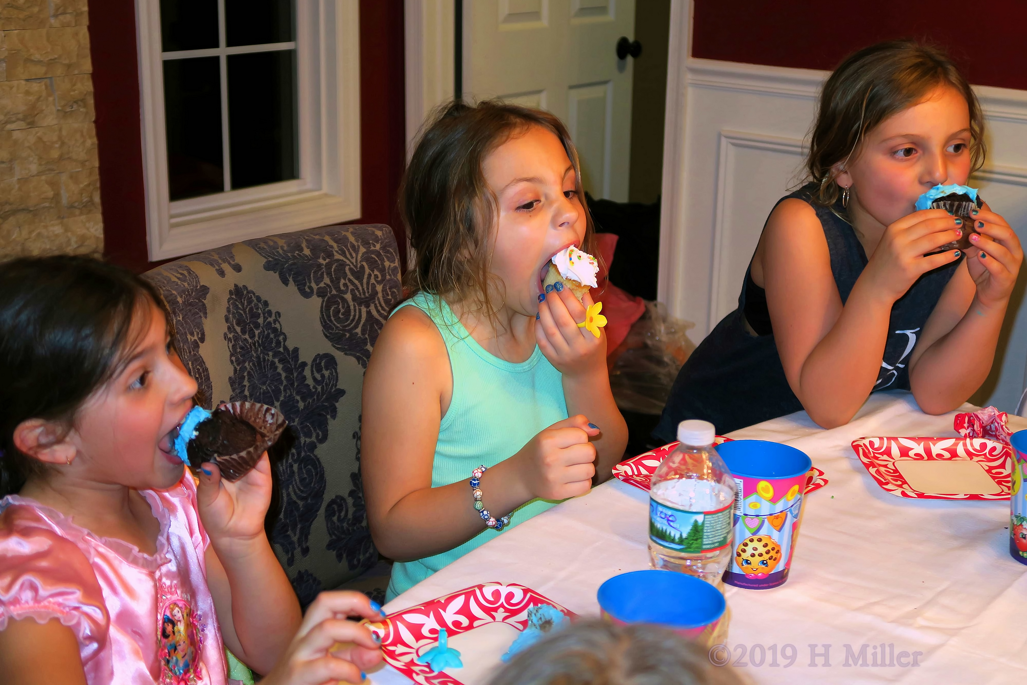 Yum Yum Cupcakes At The Kids Birthday Party! 