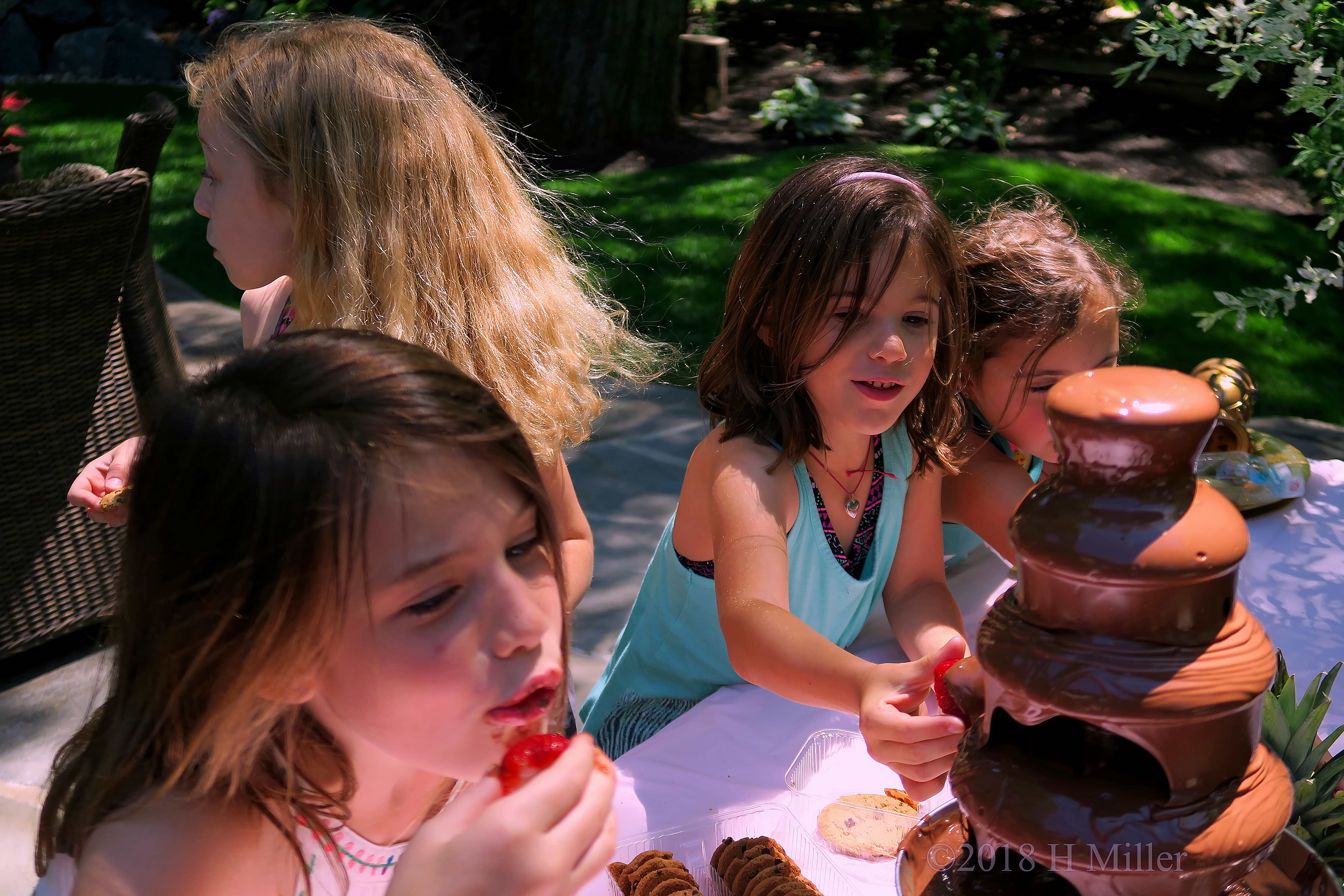 Getting Equal Parts Strawberry And Chocolate 