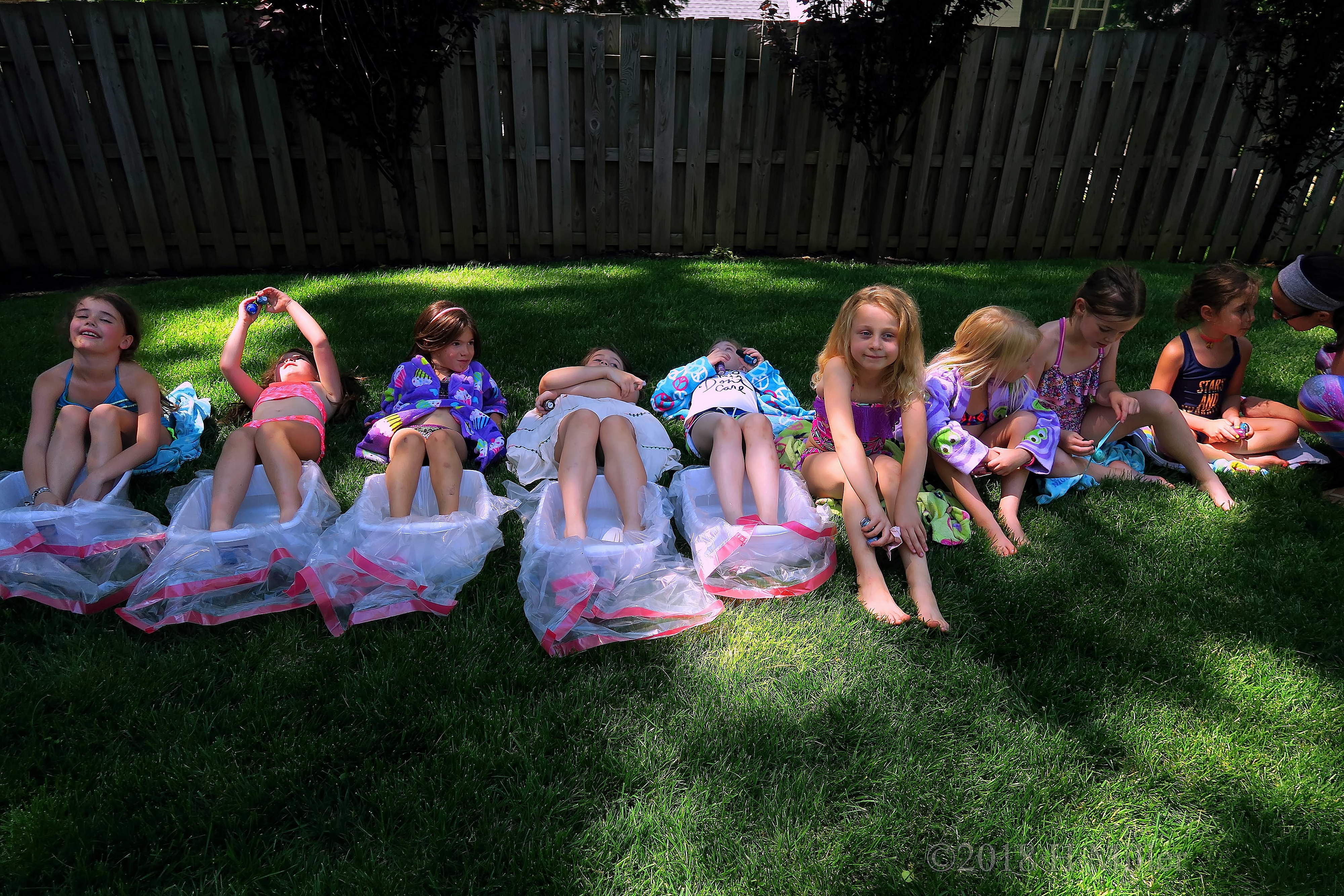 Pampering Girls Pedicure Time 4