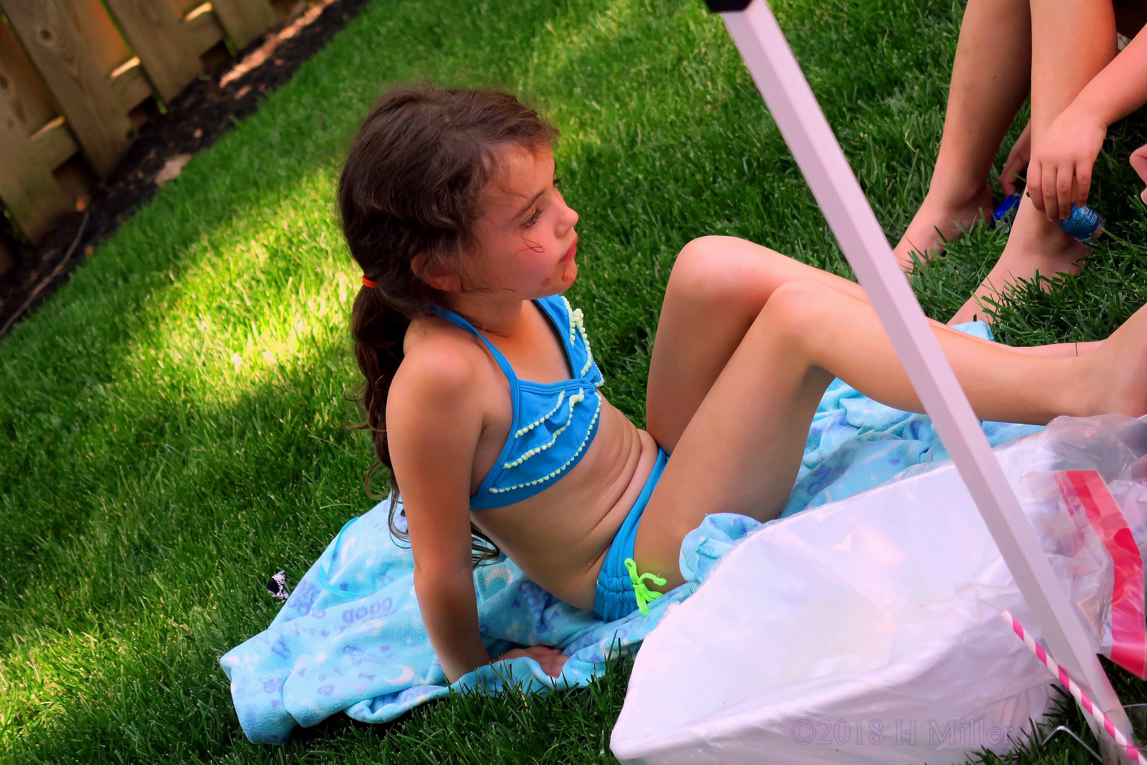 Party Guest Getting Mini Pedicure 4 Party Guest Getting Mini Pedicure 4