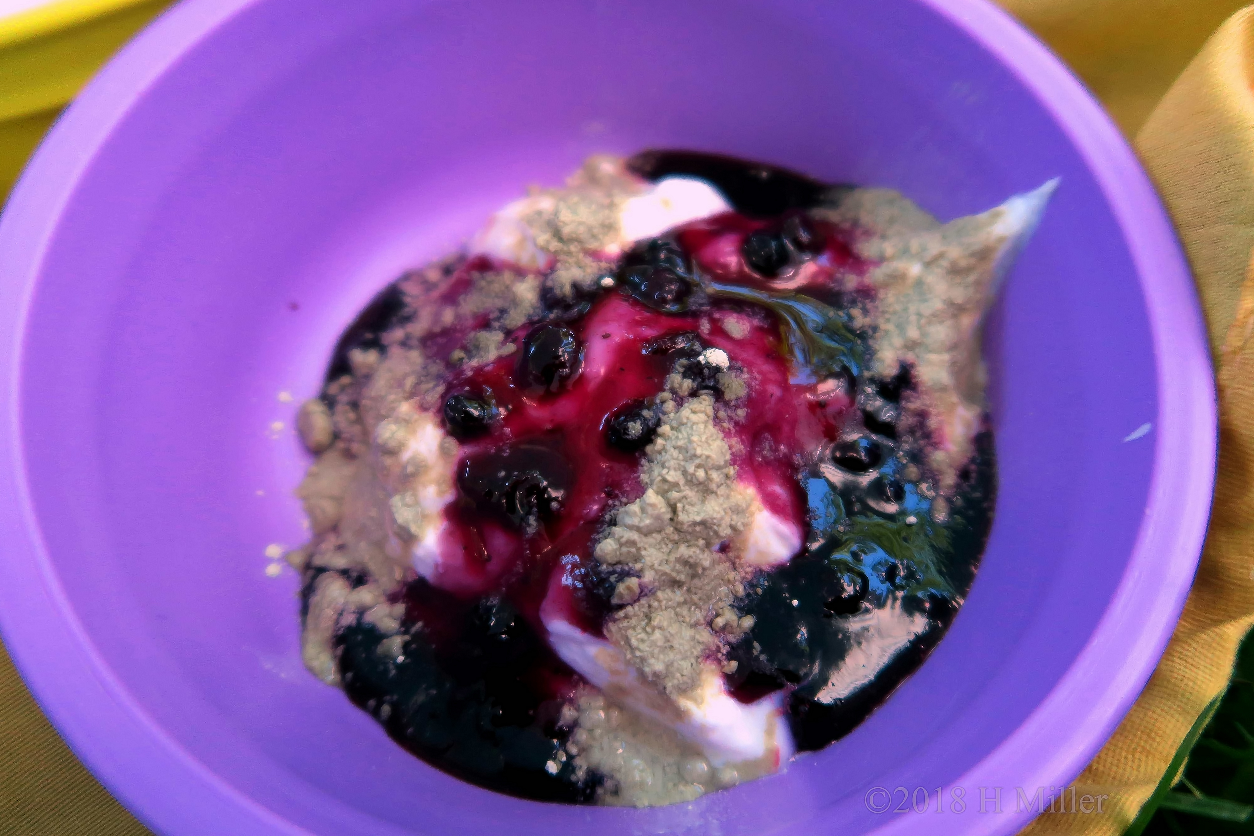 Party Time With Kids Facials Blueberry Masque! Party Time With Kids Facials Blueberry Masque!