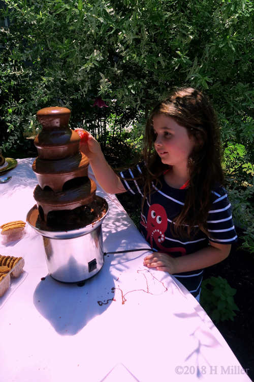 Make Your Own Chocolate Covered Strawberries With The Chocolate Fountain!