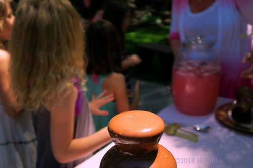 Party Guests Getting Lemonade Party Guests Getting Lemonade