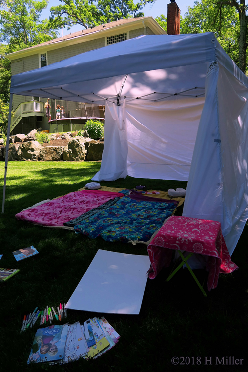 Spa Party Canopy Spa Party Canopy