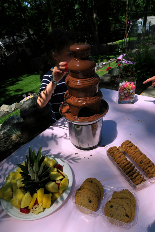 The Spa Party Has Lots Of Desserts And Decorations! The Spa Party Has Lots Of Desserts And Decorations!