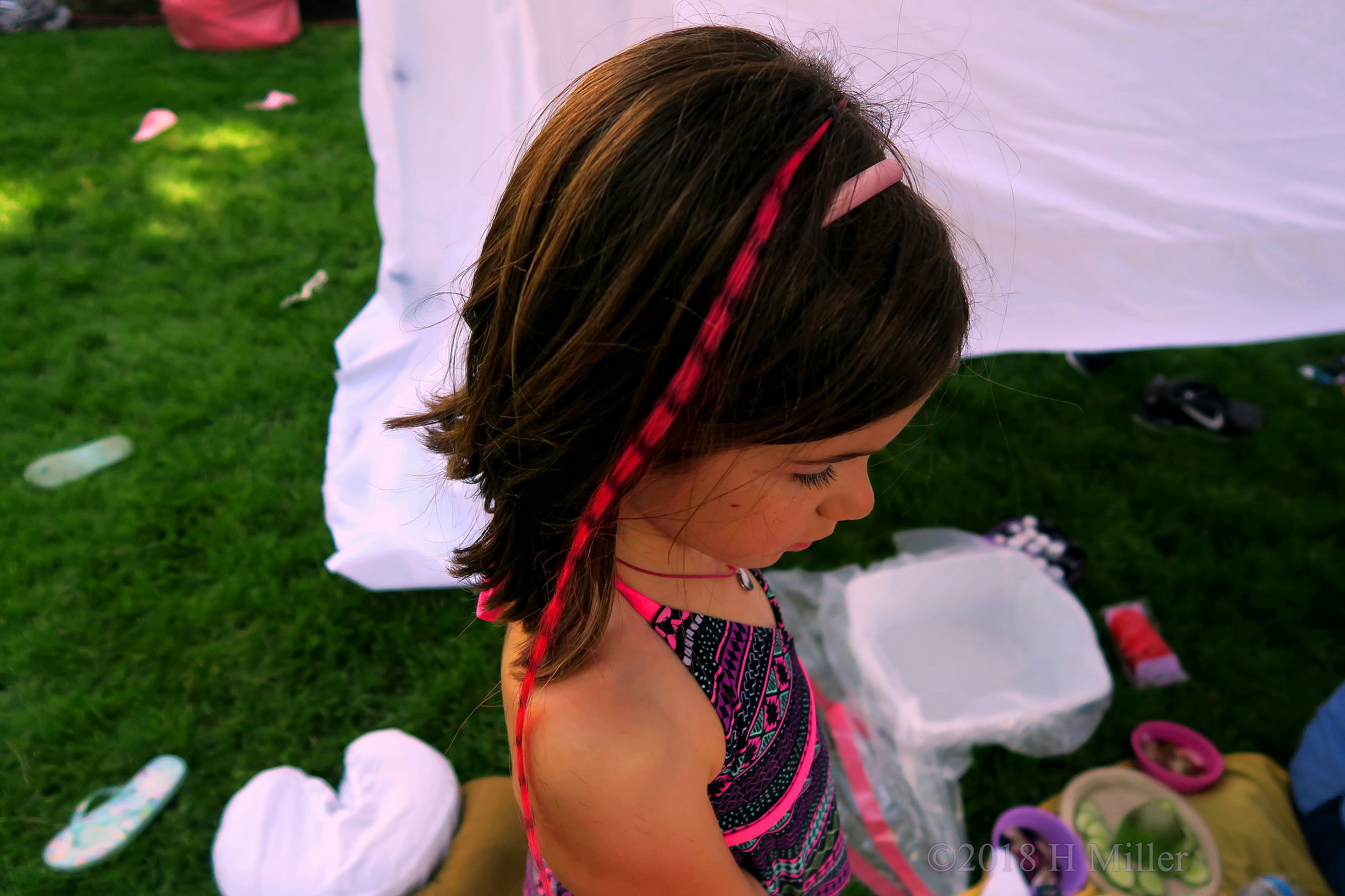 Hot Pink Hair Feathers! 