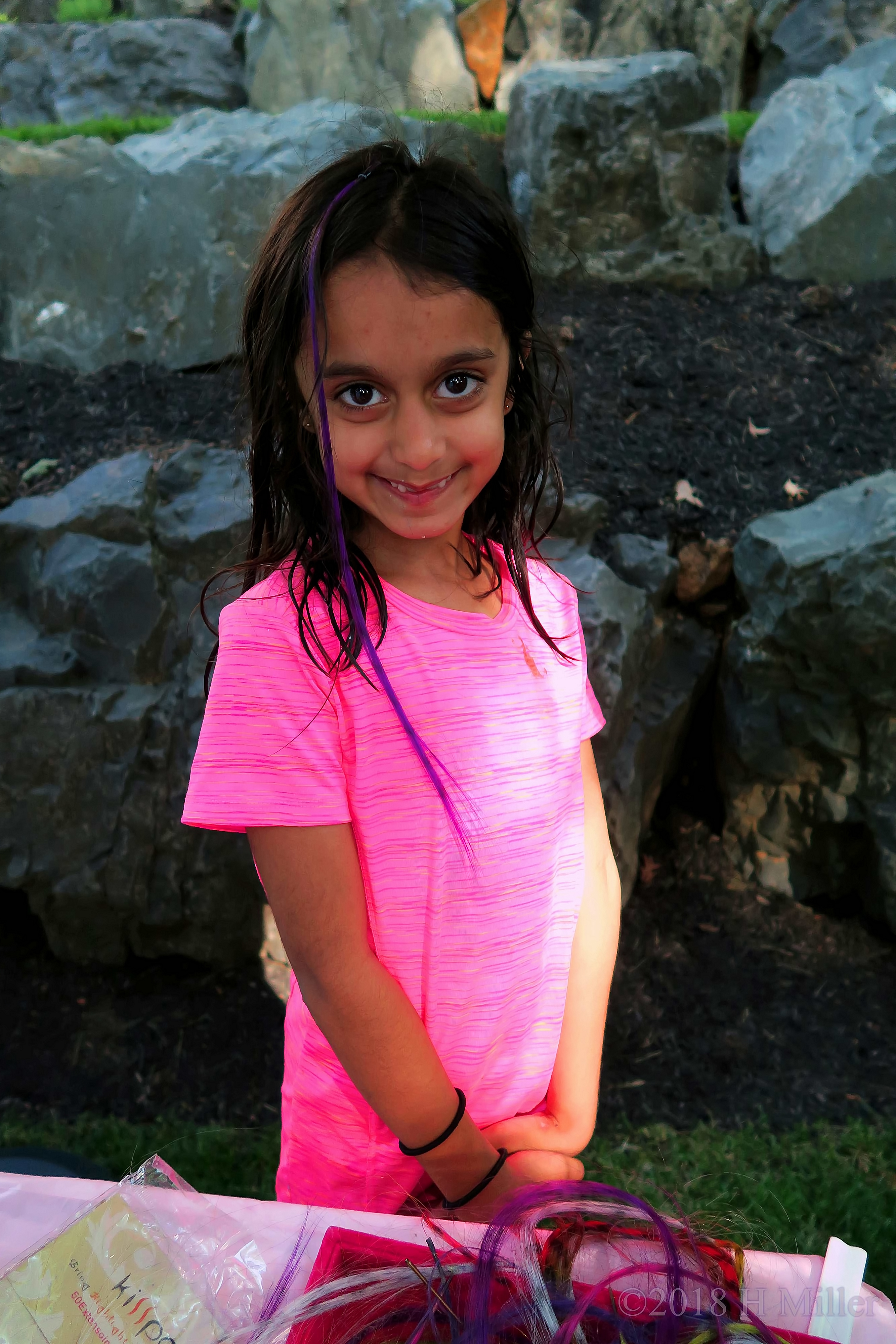 Modeling Purple Hair Feather 4 Modeling Purple Hair Feather 4