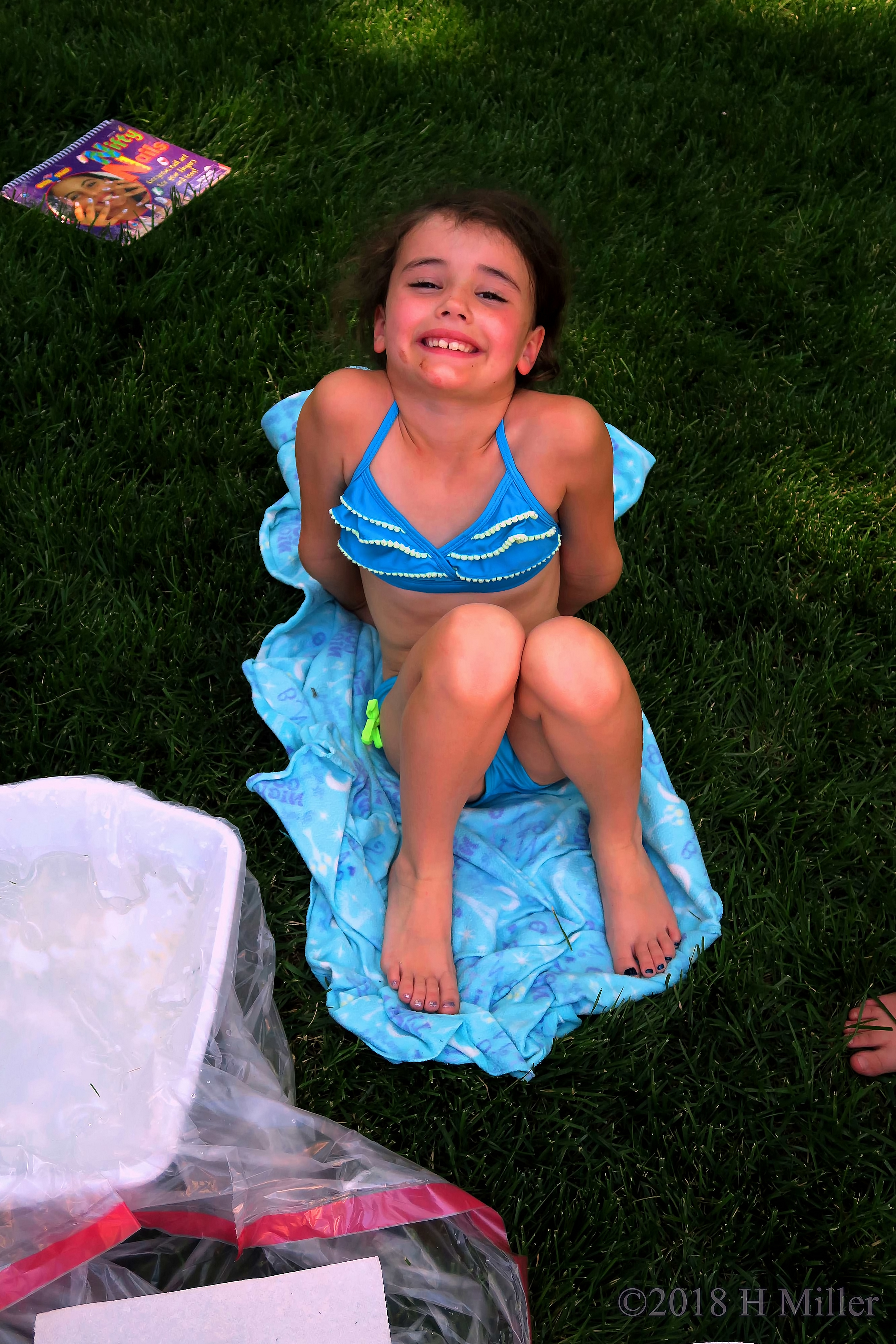 Pedicure For Girls Party Letting It Dry Pedicure For Girls Party Letting It Dry